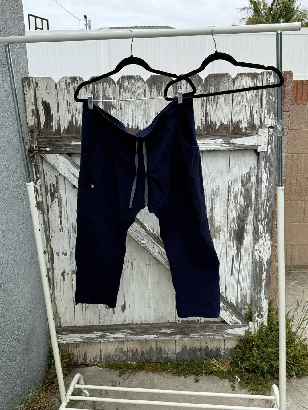 Figs Women's Navy Drawstring Pants